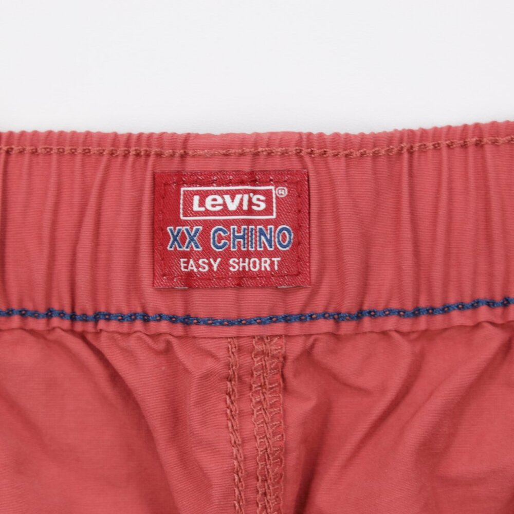 Levi's Men's XX Chino Easy 6" Elastic Drawstring Pocket Relaxed Shorts Red XXL - Picture 9 of 9